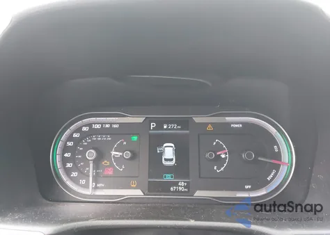 2022 Hyundai Tucson Hybrid Blue z USA, uszkodzony, nr VIN KM8JBCA11NU045645